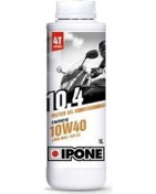 Resim Ipone 10.4 10w40 4t Sentetik Motosiklet Yağı 1 Lt 
