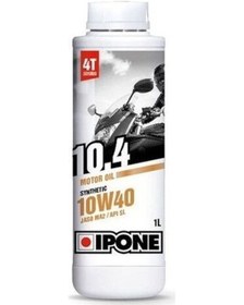 Resim Ipone 10.4 10w40 4t Sentetik Motosiklet Yağı 1 Lt 