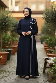 Resim sümeyra Gül şal ferace yazlık rahat uzun modelimiz 