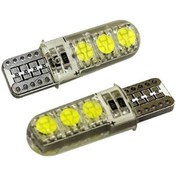 Resim T10 Ampul Hp Led Silikon Kaplı Beyaz 12V Laam536 