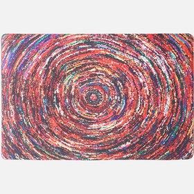 Resim Giz 40x60 cm Peppina Renkli Daire Paspas 