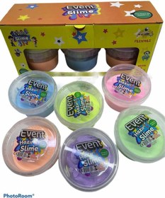 Resim EVENT 6 Farklı Renk Hazır Slime Set Hazır Slime Oyuncak Çocuklar İçin Hazır Slaym Oyun Hamuru 