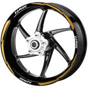 Resim Deeb Yamaha Yamaha Nmax Jant Şeridi Reflektif Sarı Beyaz Model S 