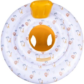 Resim Swim Essentials Jungle Bebek Sırt Destekli Yüzme Simidi 0-1 Yaş 