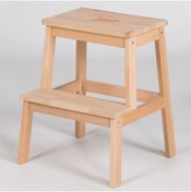 Resim FASTWOOD Basamaklı Ahşap Tabure 