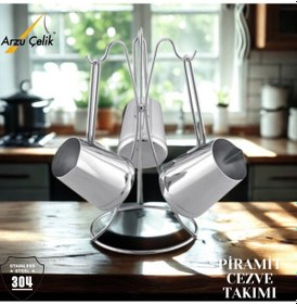 Resim Pramit Cezve Takımı 