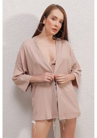 Resim Bigdart Gabria Yarasa Kol Kimono Taş 