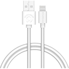 Resim Genel Markalar Usb-a & Lightning Şarj Ve Data Kablosu, Sertifikalı, Beyaz, 1.2 Metre 