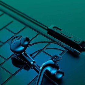 Resim Gürültü önleyici mikrofon Güçlü Bass ve HD 3D Surround Süper Ses kalitesi ​​3.5mm Kulaklık BEYAZ 