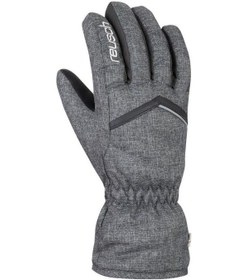 Resim Reusch Marisa Kadın Kayak Eldiveni Siyah/Gri 