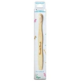 Resim Humble Brush Kids Bambu Çocuk Diş Fırçası Beyaz Ekstra Yumuşak 