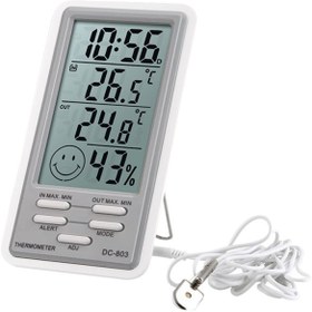 Resim Sevgift SC-303 Kablolu Alarmlı Sıcaklık ve Nem Ölçer 