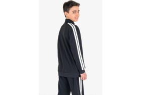 Resim Lescon Siyah Çocuk Fermuarlı Sweatshirt 23N-3119 