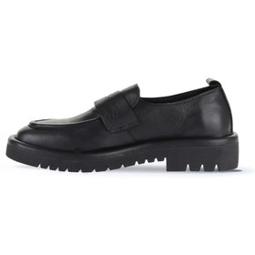 Resim Bueno Shoes Siyah Deri Kadın Loafer 01wz6703 