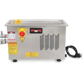 Resim Enazon 12 No Et Kıyma Makinesi (Geri Çalışma Özellikli) Dişli Sistemli 0,75 Hp Sucuk Aparatlı 