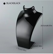 Resim Willowhaven Siyah Boyunlu 1-3 Set Takı Standı - Yaz Portre Kolye Düzenleyici, Öğrenci Yurdu İçin 