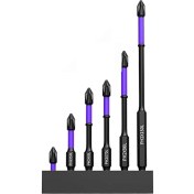 Resim VintageVo Yüksek Sertlik ve Güçlü Manyetik Bit, 6pcs Tornavida Bitleri ile Kayma Önleyici ve Şok Geçirmez Bitler, Manyetik Bit Kiti (Yurt Dışından) 