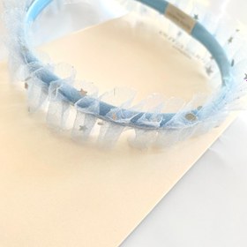 Resim Blue Ruffle Headband 