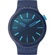 Resim Swatch SB05N113 Swatch Indigo Glow Erkek Kol Saati 