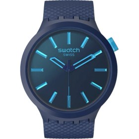 Resim Swatch SB05N113 Swatch Indigo Glow Erkek Kol Saati 