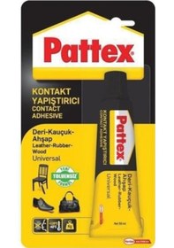 Resim Pattex Kontakt Yapiştırıcı 50 Gr Şeffaf Cam.Metal 