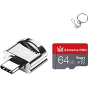 Resim ZSHSKJ C10 Tip-C Arabirimi Cep Telefonu Hafıza Kartı, Kapasite: 64GB (Gümüş Gri) (Yurt Dışından) 