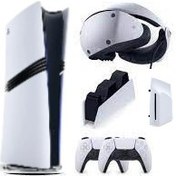 Resim Playstation 5 Pro 2 TB YD + 2 Kol + VR2 Gözlük + Şarj istasyonu + Disc Drive 