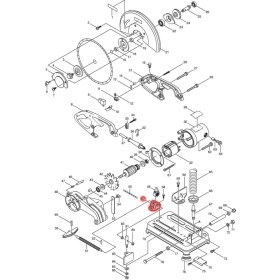 Resim Makita 2414NB Yatak Ürün Kodu 311949-2 