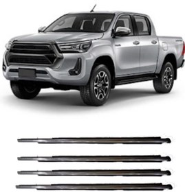 Resim NS Nilser Auto Parts Toyota Hilux Revo Sıyırıcı Fitil Takım (nikelaj) 2015-2021 