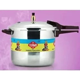 Resim TERMO Alüminyum Düdüklü Tencere 12 Lt Alüminyum Materyal ile Güçlü Tasarım 