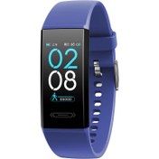 Resim Sword fit Bodytemp SW001S Tansiyon ve Ateş Ölçer Akıllı Bileklik Lacivert 