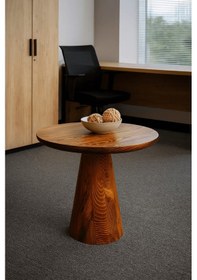 Resim Nord Ahşap Orta Sehpa Fındık Renk Kahverengi 