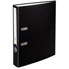 Resim Elitstore Plastik Dar Klasör Siyah 