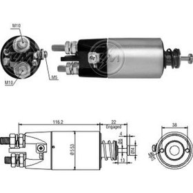 Resim Zm 24v Marş Otomatiği Mıtsubıshı Tipi 5.5 Kw 2 Delik kulaksız N11.18973 