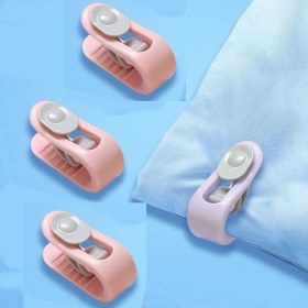 Resim 12 Li Mandallı Yorgan Kılıfı Nevresim Sabitleme Klips Takımı 