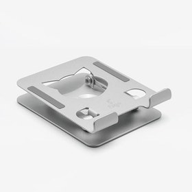 Resim fiigo 360 Derece Dönebilen Tablet ve Telefon Standı Kedi Figürlü Metal Silver 