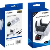 Resim Bintech Ps5 Charging Dock Şarj Istasyonu Ekranlı Çiftli Şarj 