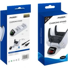 Resim Bintech Ps5 Charging Dock Şarj Istasyonu Ekranlı Çiftli Şarj 