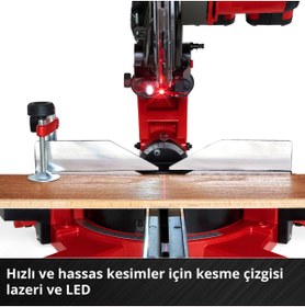Resim Einhell Expert TE-SM 36/10 L Li - Solo, Akülü Gönye Testere 