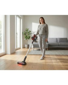 Resim Onvo Pro Xplus Dikey Şarjlı Süpürge, Turbo Başlıklı - Siyah - 250 Watt 