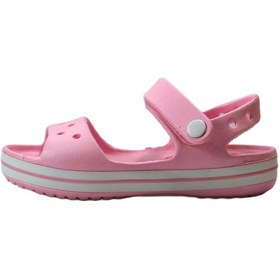 Resim Onlo Ayakkabı Pembe Cırtlı Eva Taban Kız Çocuk Deniz Sandalet Pembe 