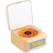 Resim CEYLAN ADAM Nostalji Mini Plak Görünümlü Radyolu Bluetooth Hoparlör 3d Ses Dalgası Retro Müzik Plak 