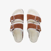 Resim Birkenstock Arizona Fell Vl Kadın Kahverengi Terlik 