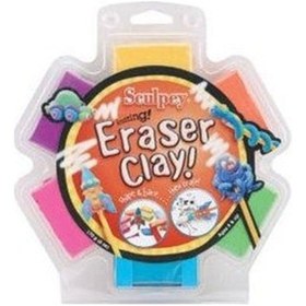 Resim Sculpey Polimer Kil Amazing Eraser Clay Silgi Yapım Seti 
