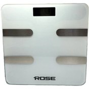 Resim Rose RB-201 Akıllı Yağ Ölçer Dijital Tartı - Beyaz 