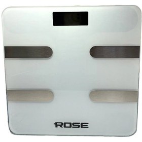 Resim Rose RB-201 Akıllı Yağ Ölçer Dijital Tartı - Beyaz 