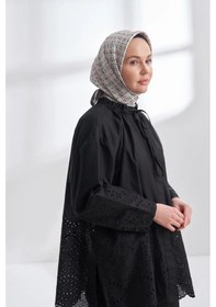 Resim Armanda Orbıs Desen Twill İpek Eşarp - 4306 - 90 X 90 / Benetton - 930 Benetton - 930 