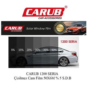 Resim Carub 1200 Serıa Çizilmez Cam Film 50x6m % 5 S.d.black 