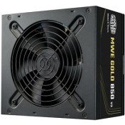 Resim Cooler Master MWE V3 Siyah 850W 80+ Gold PCIe Gen 5.0 ATX 3.1 120mm Fanlı PSU Güç Kaynağı 
