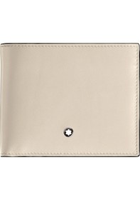 Resim Mont Blanc Montblanc Meisterstück 6 Cc Cüzdan 199300 Krem 